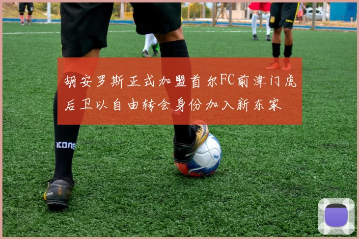 胡安罗斯正式加盟首尔FC前津门虎后卫以自由转会身份加入新东家